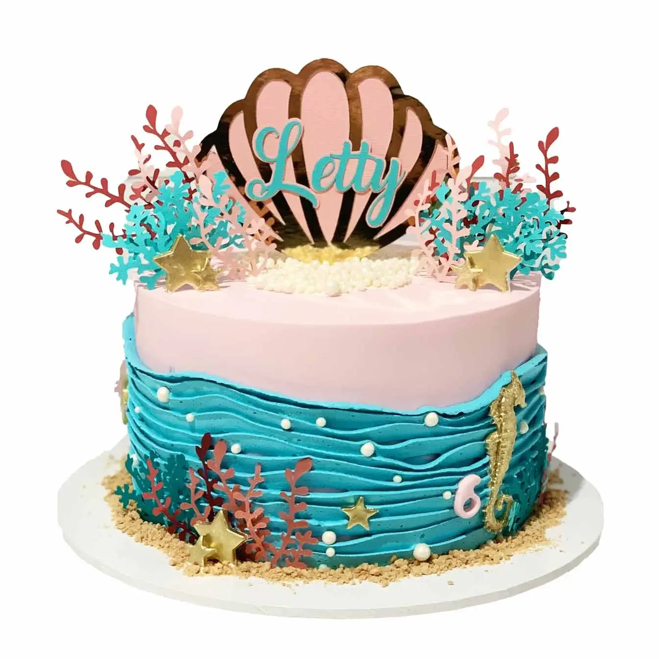 Decorated Sea Cake