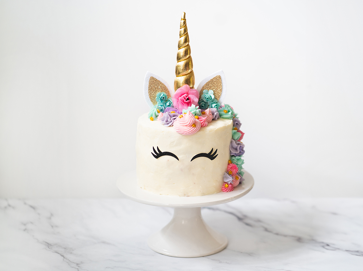 Unicorn Decorated Cake