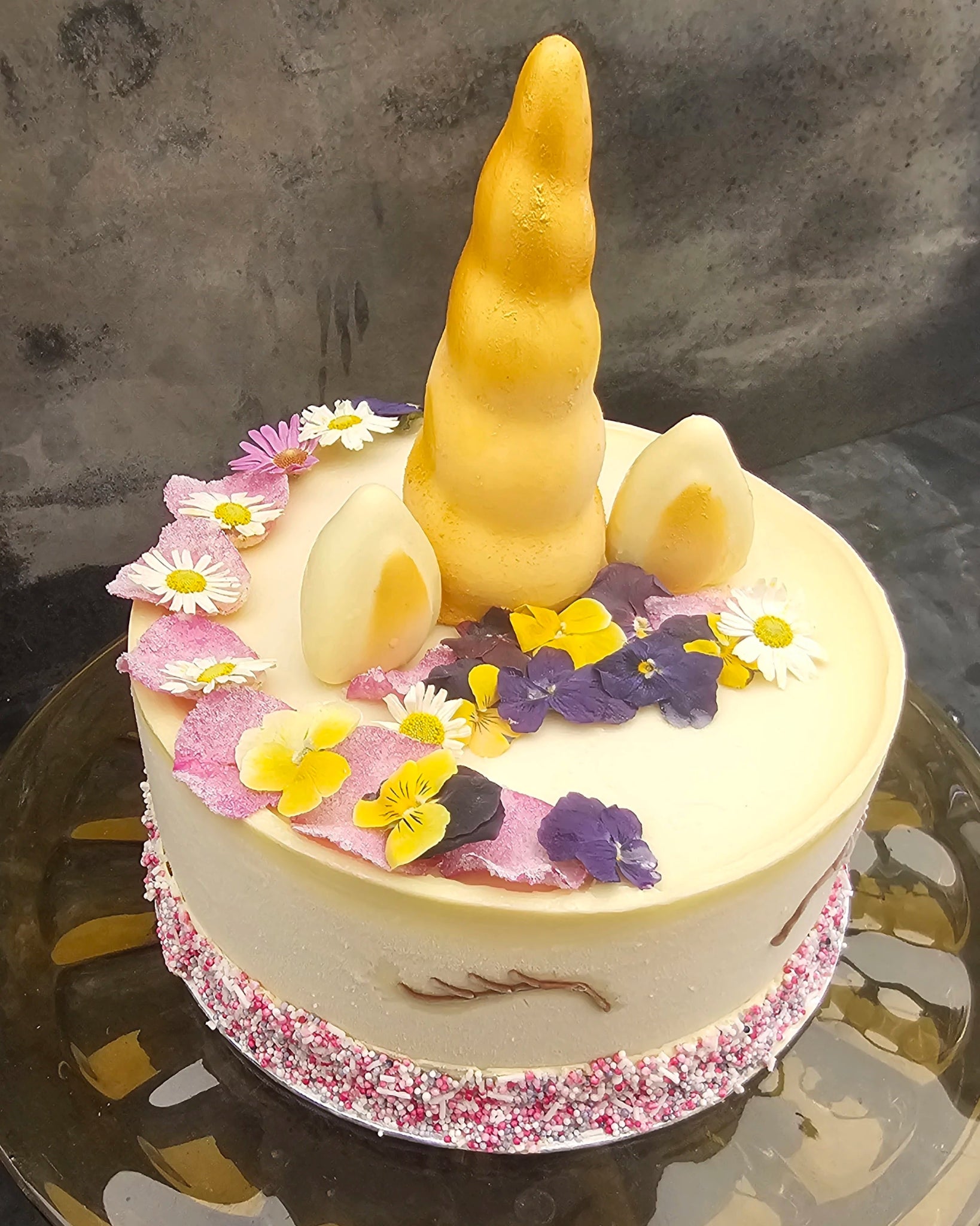 Unicorn Decorated Cake