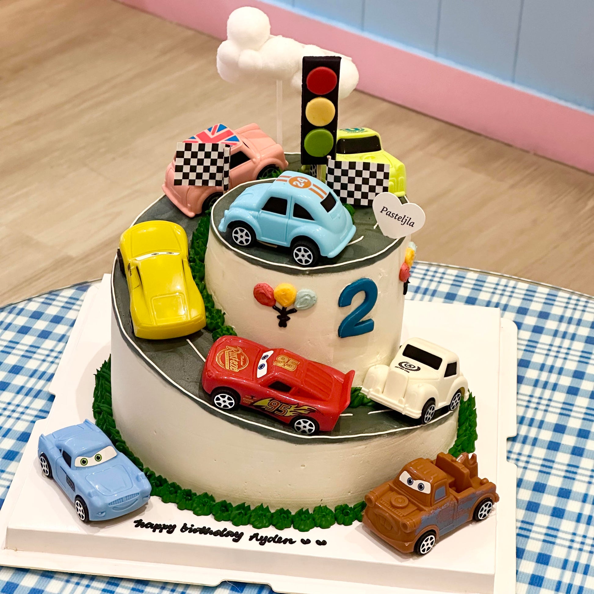 Decorated Car Cake