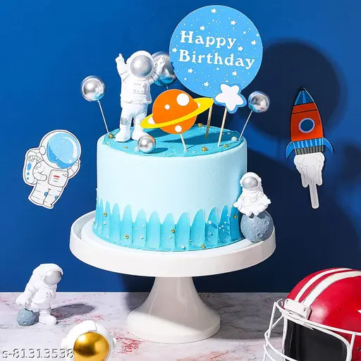 Astronaut Decorated Cake