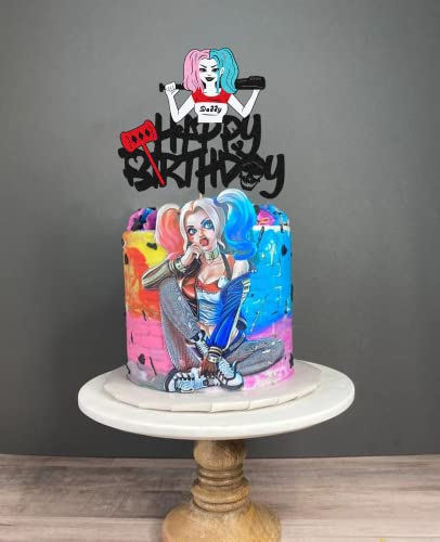 Killer Clown Decorated Cake