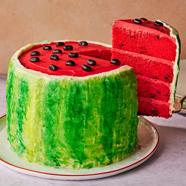 Watermelon Decorated Cake