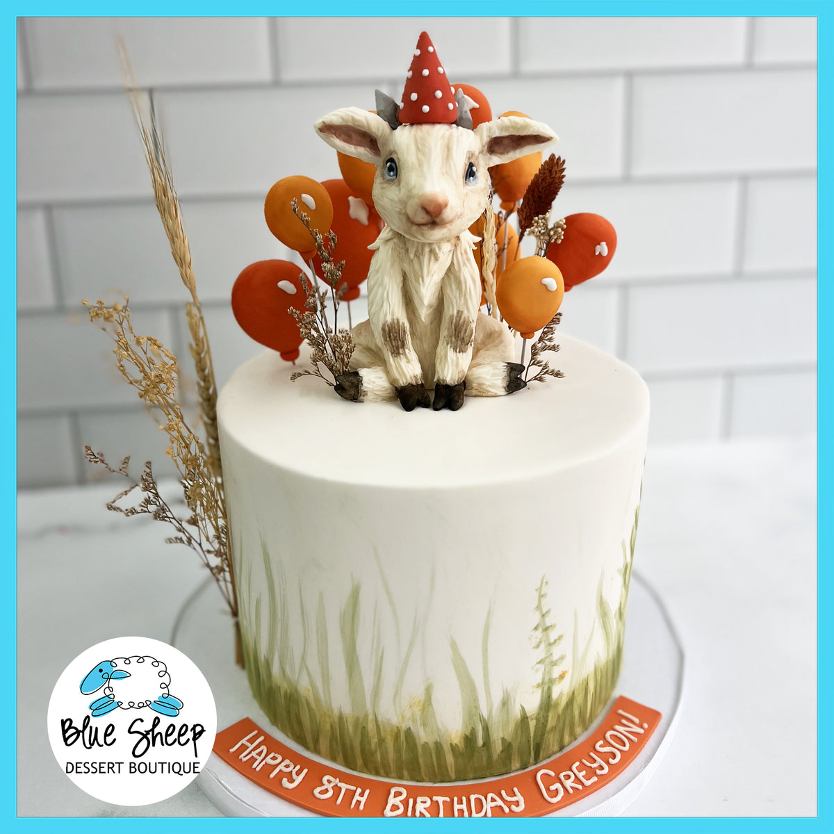 Sheep Decorated Cake