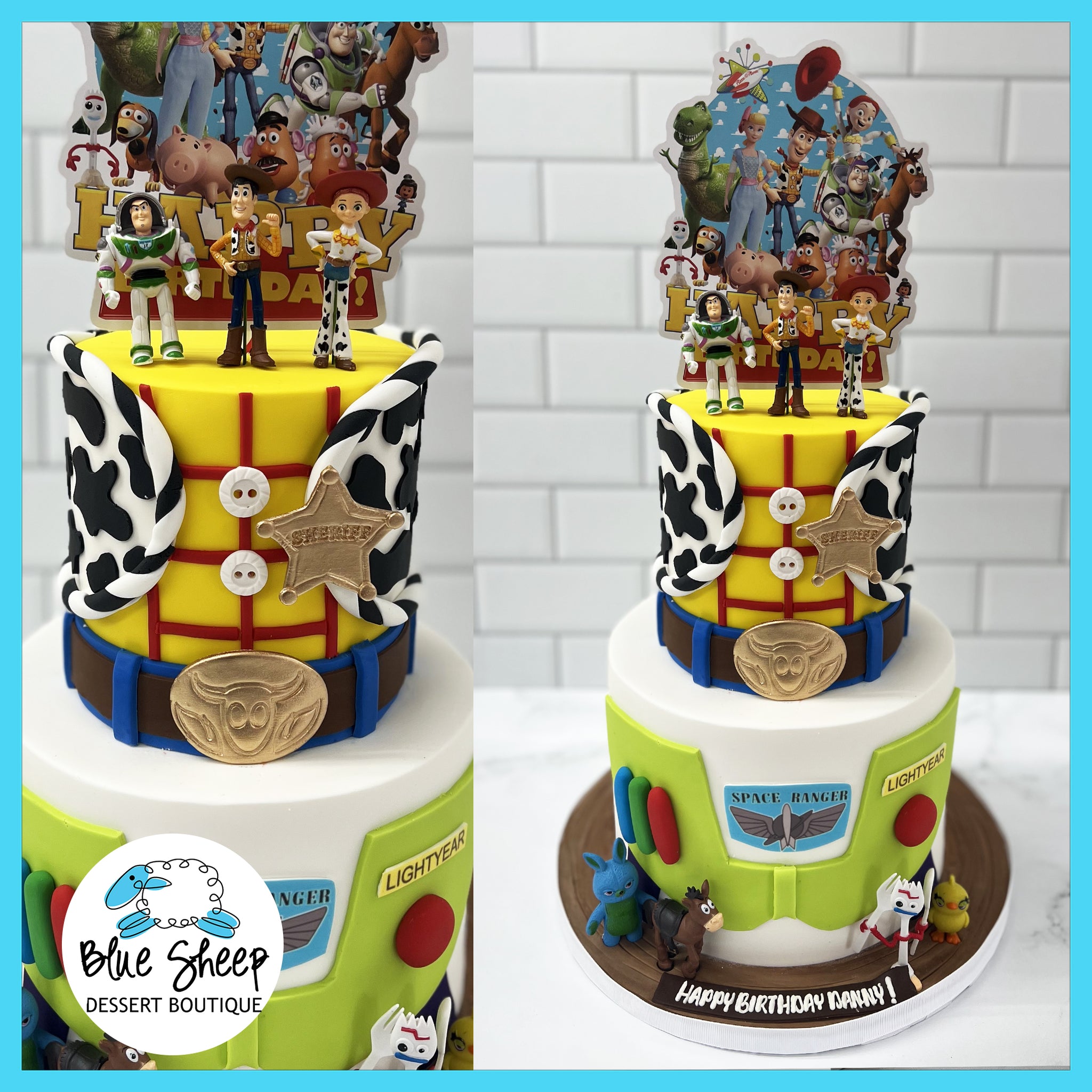 Toy Story Decorated Cake