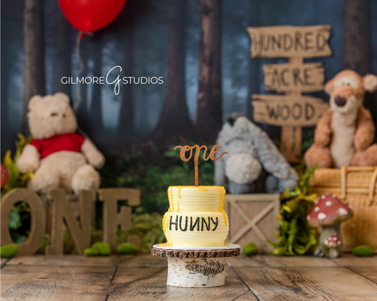 Winnie the Pooh Decorated Cake