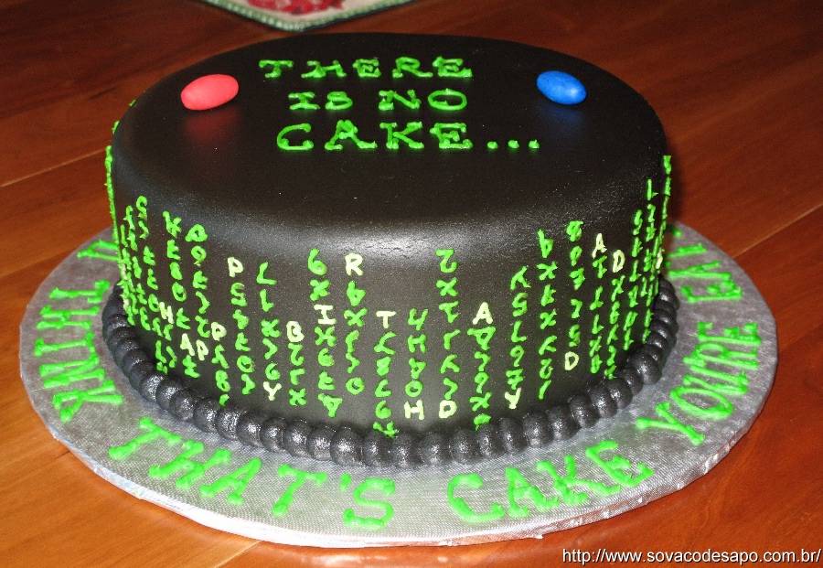 Bolo Decorado Geek