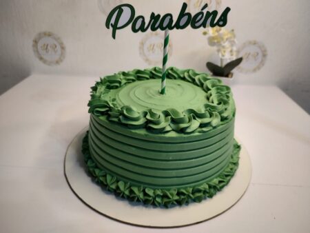 Bolo Decorado Verde bolo-decorado-verde