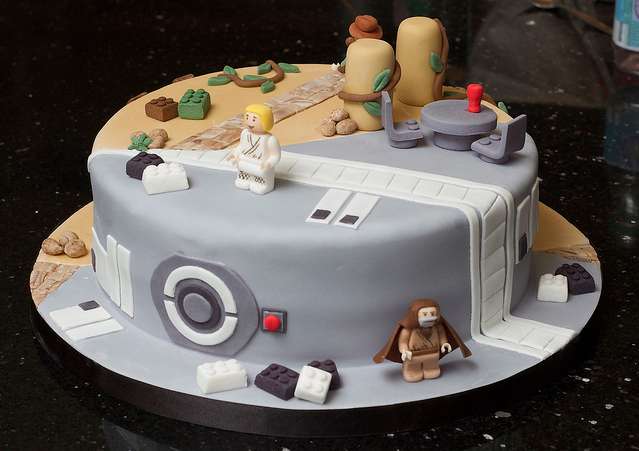 Geek Decorated Cake
