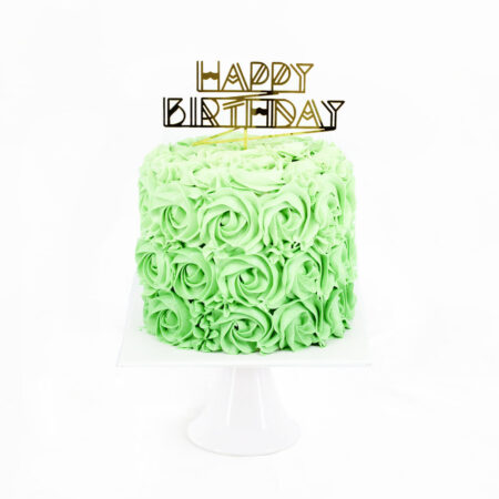 Bolo Decorado Verde bolo-decorado-verde