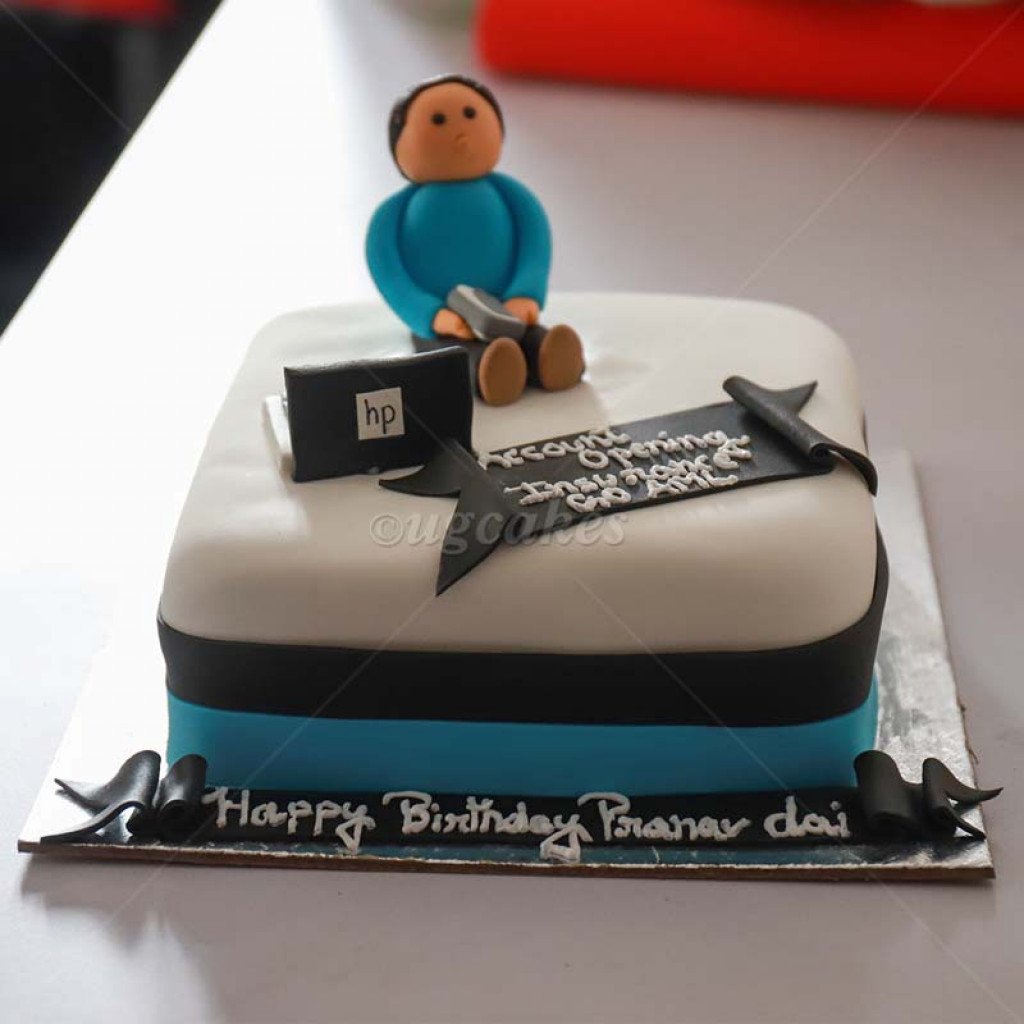 Geek Decorated Cake