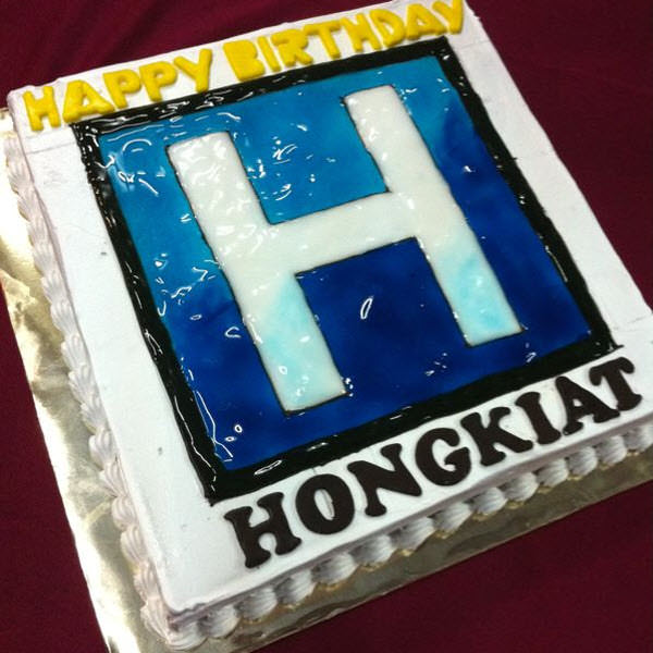 Geek Decorated Cake