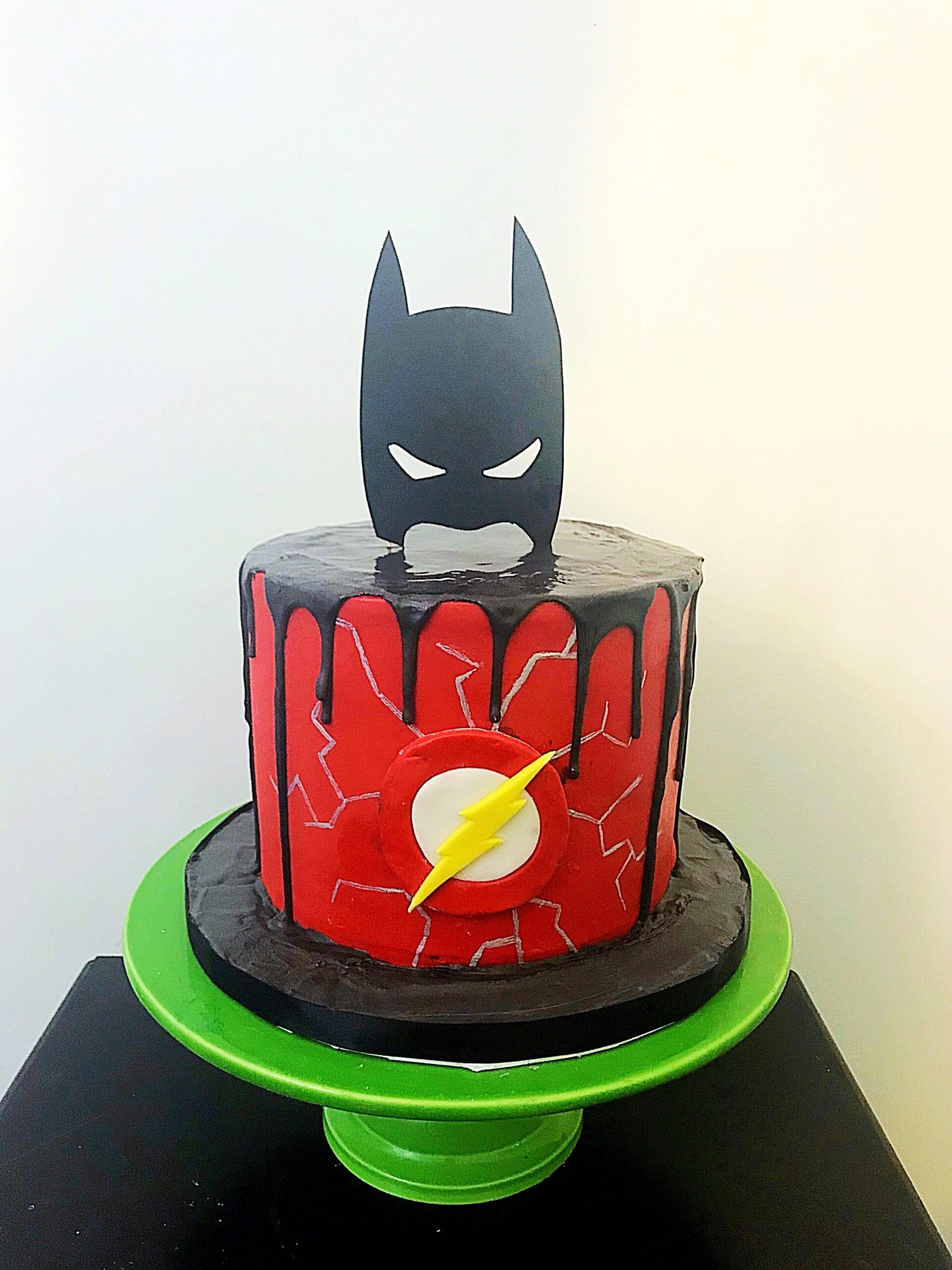Justice League Decorated Cake