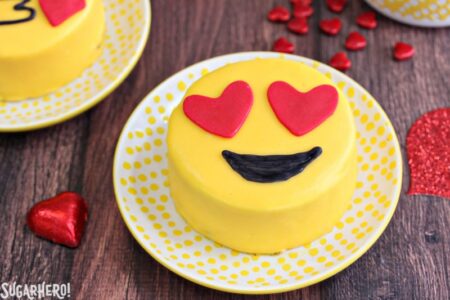 Decorated Emoji Cake