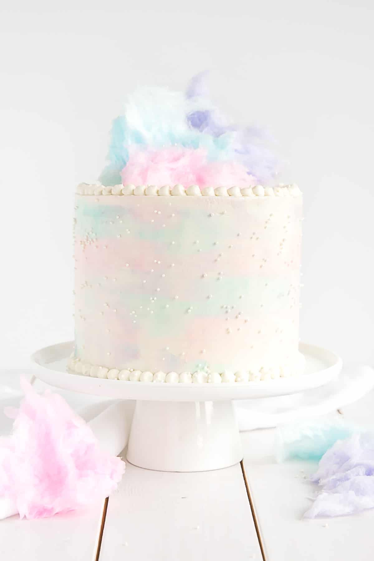 Candy Colors Decorated Cake