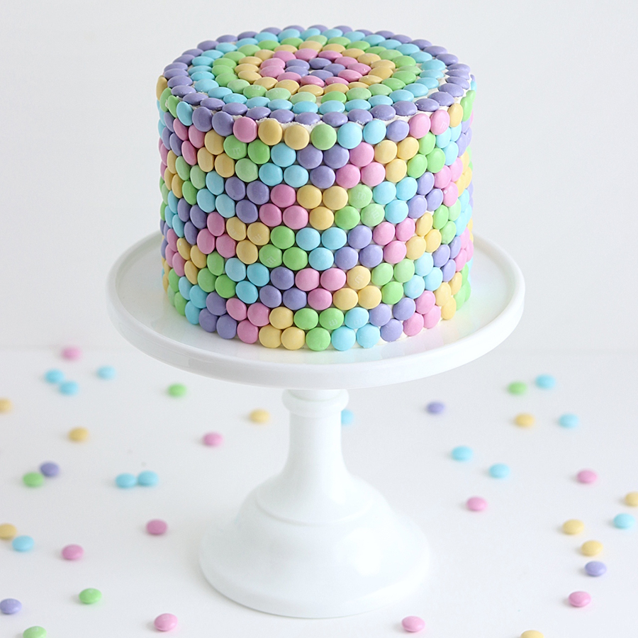 Candy Colors Decorated Cake