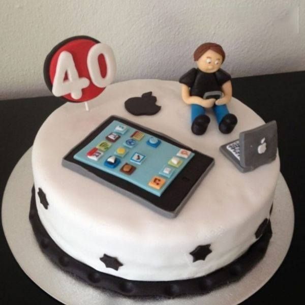 Geek Decorated Cake