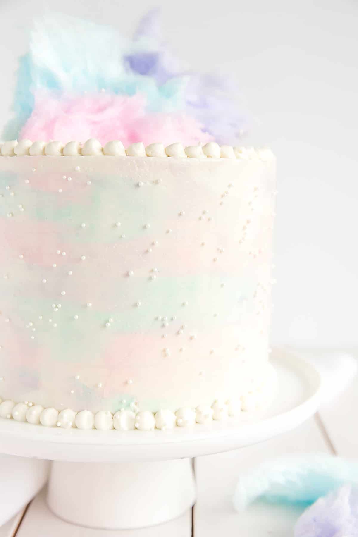 Candy Colors Decorated Cake