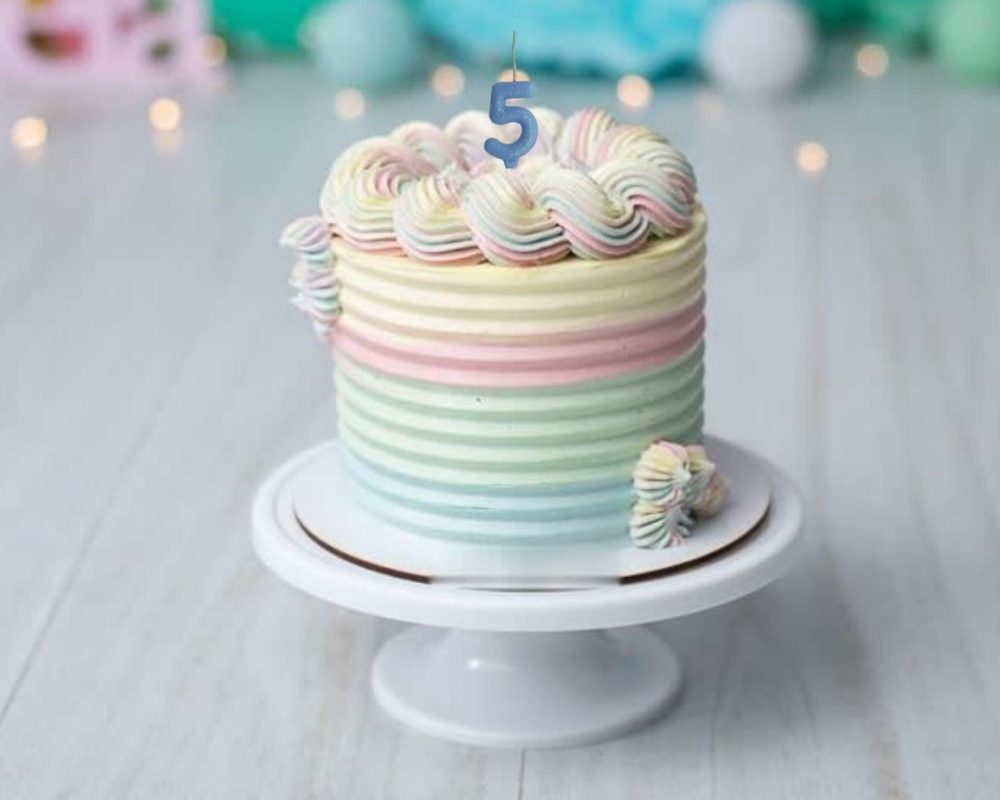 Bolo Decorado Candy Colors