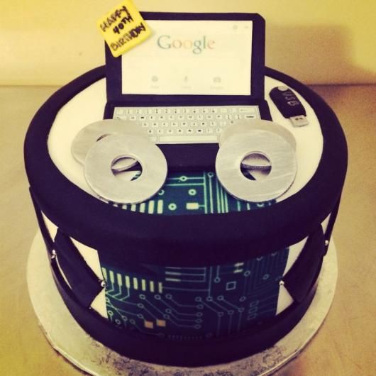 Bolo Decorado Geek