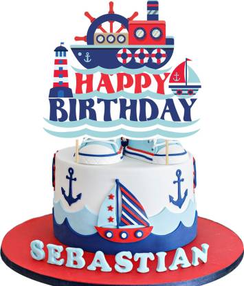 Sailor decorated cake