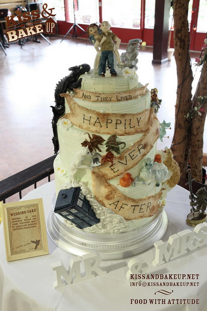 Geek Decorated Cake