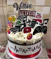 Bolo Decorado Geek
