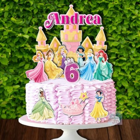 Disney Princess Decorated Cake