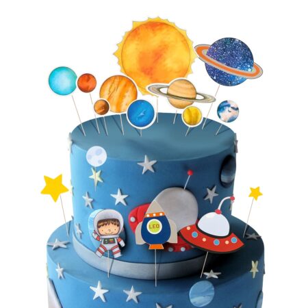 Astronaut Decorated Cake
