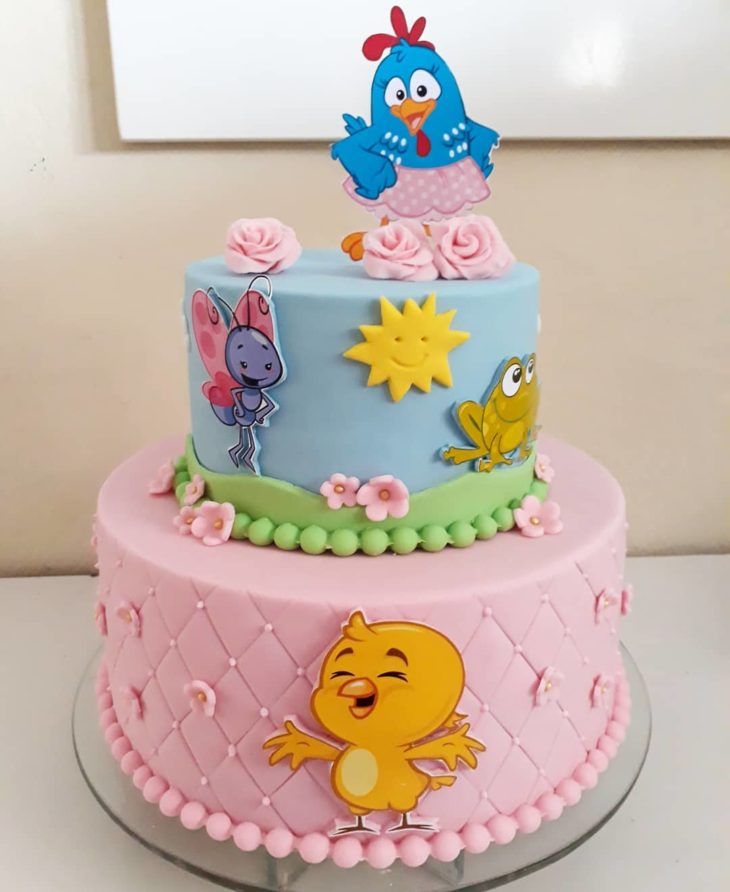 Bolo da Galinha Pintadinha
