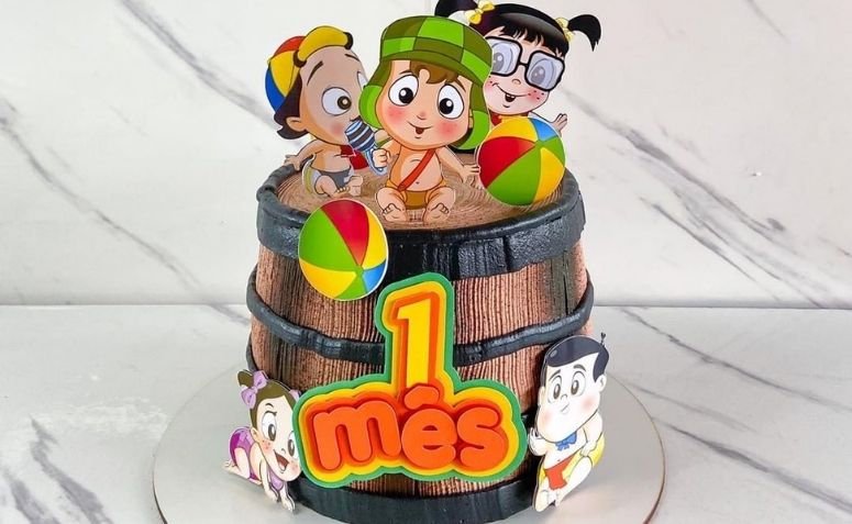 Bolo Decorado Chaves
