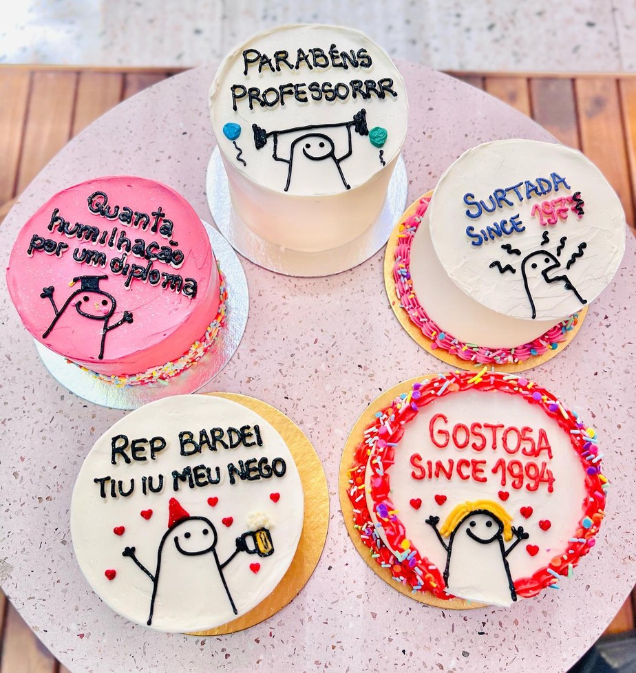 Bolo Decorado Engraçado