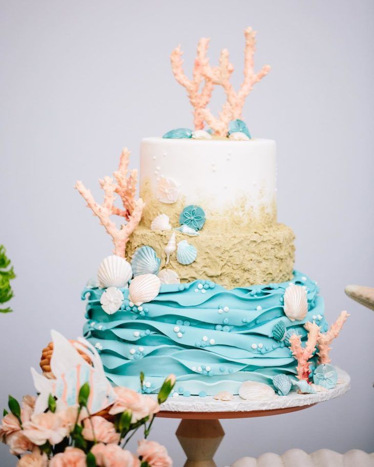 Bolo Decorado Oceano
