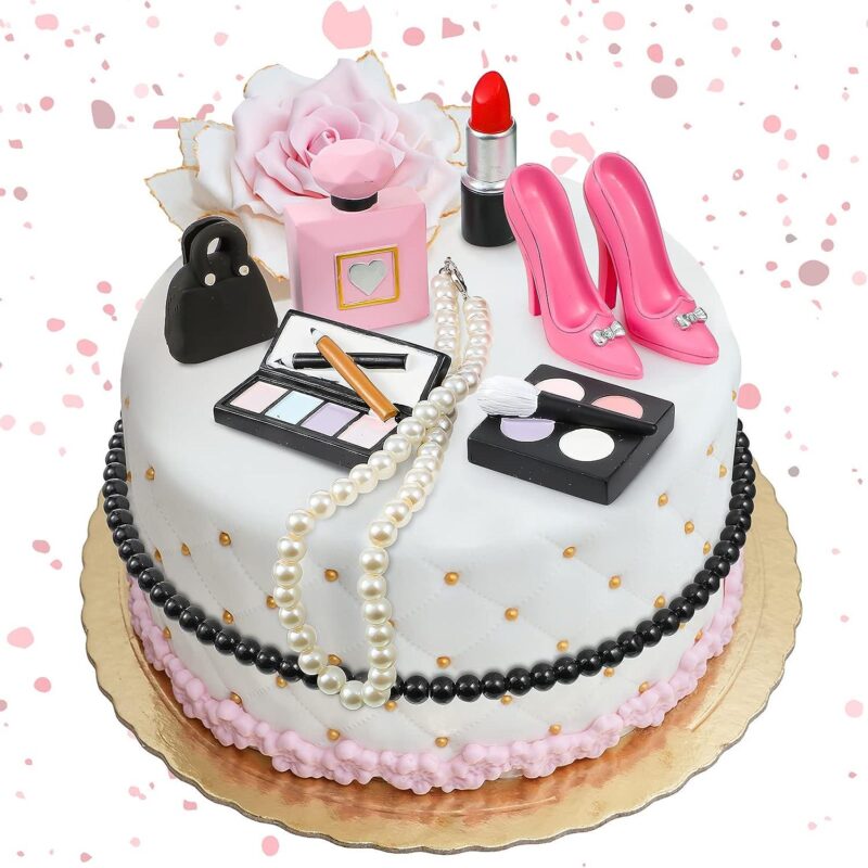 Makeup Decorated Cake